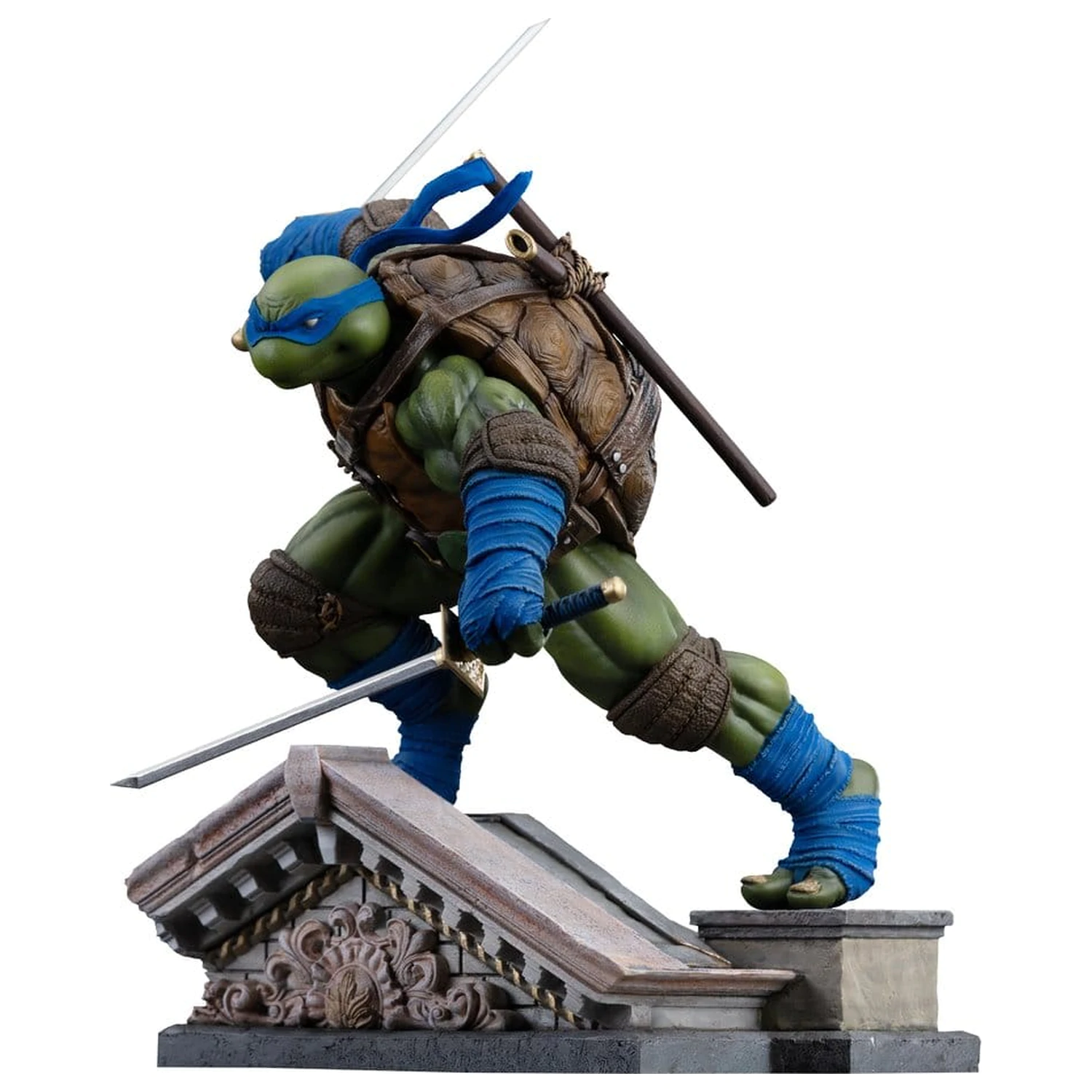 Teenage Mutant Ninja Turtles Kip Umetniška skala 1/10 Leonardo Unleashed 22 cm fotografija izdelka