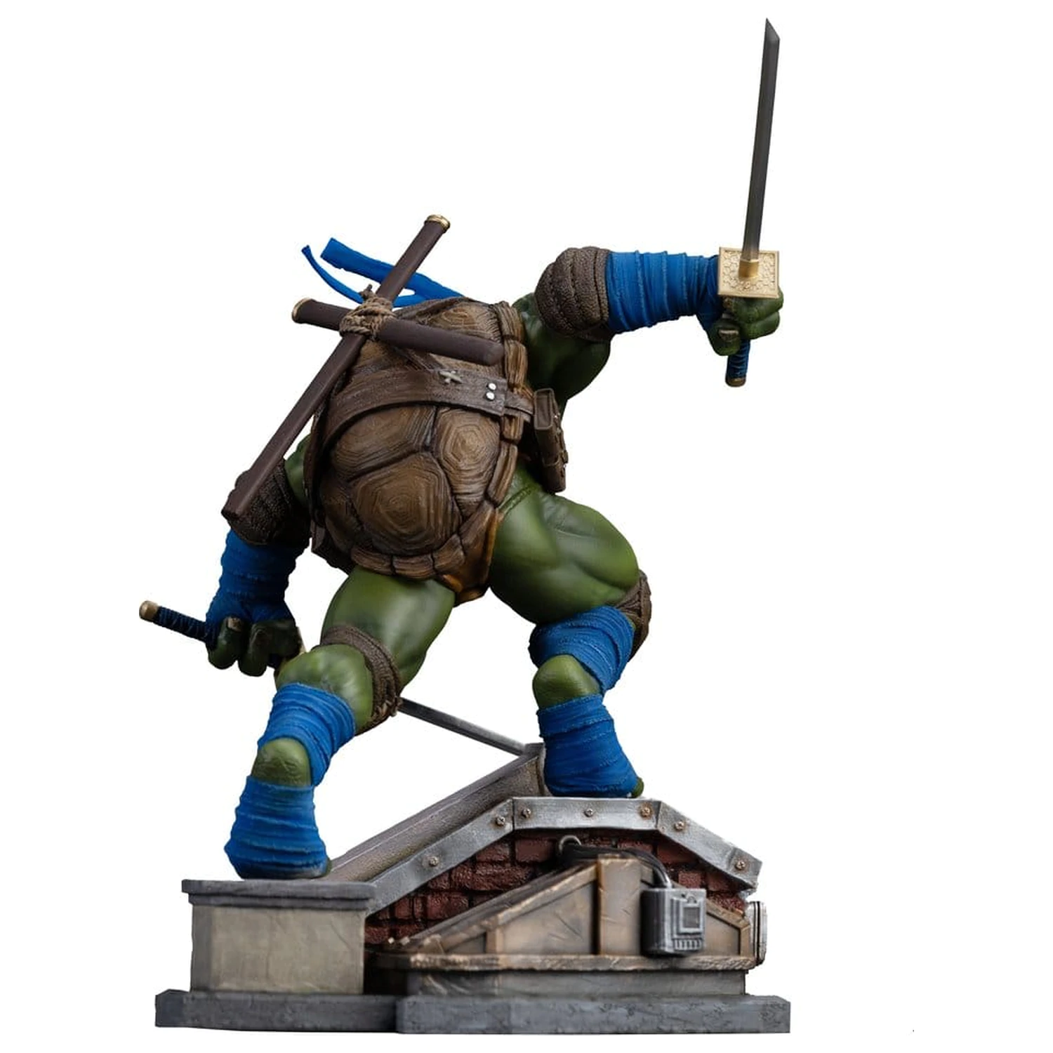 Teenage Mutant Ninja Turtles Kip Umetniška skala 1/10 Leonardo Unleashed 22 cm fotografija izdelka