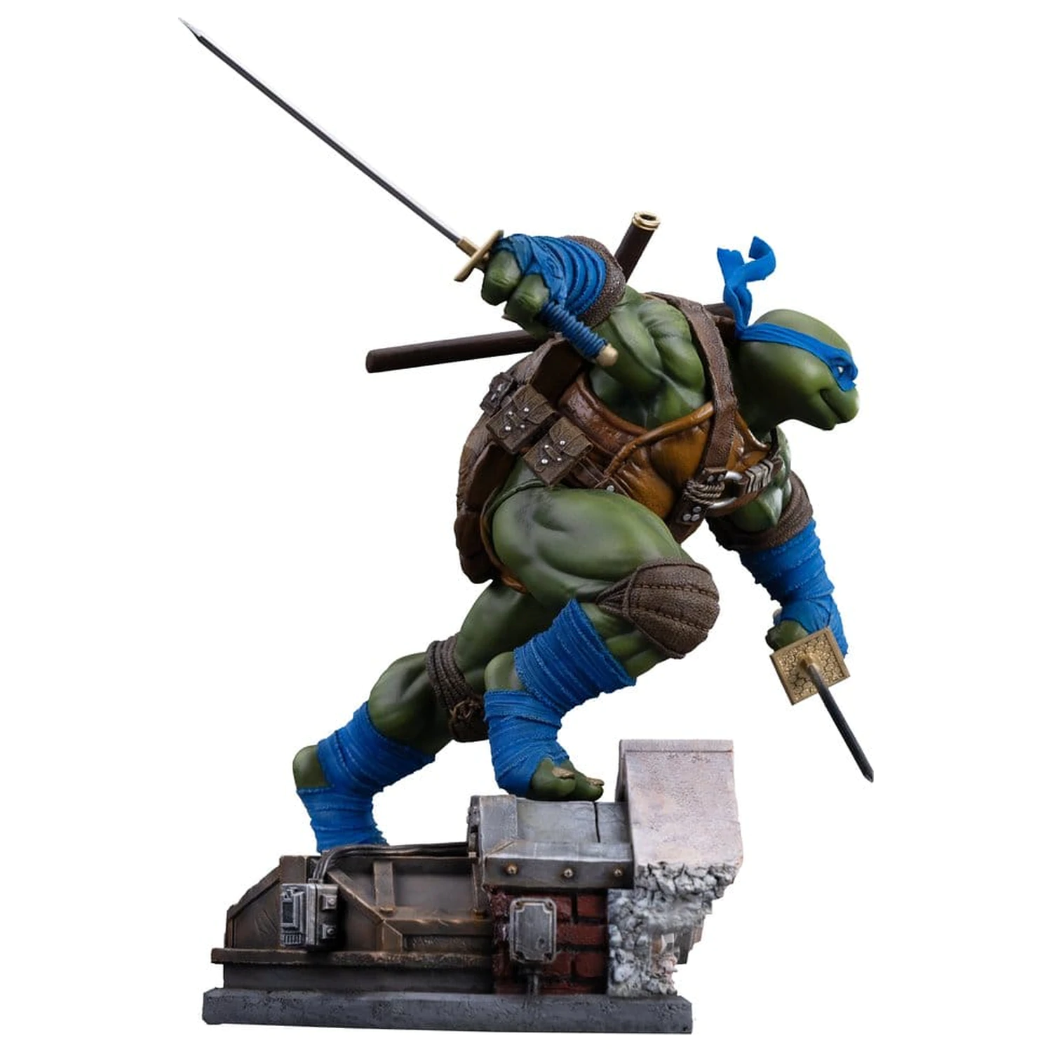 Teenage Mutant Ninja Turtles Kip Umetniška skala 1/10 Leonardo Unleashed 22 cm fotografija izdelka