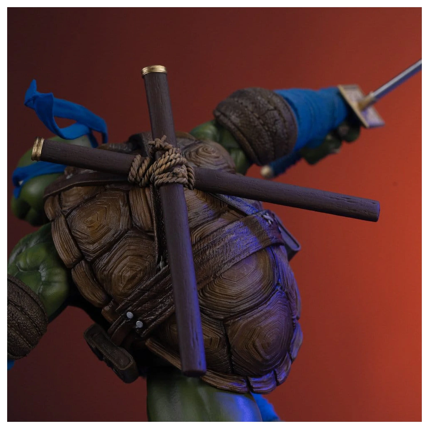 Teenage Mutant Ninja Turtles Kip Umetniška skala 1/10 Leonardo Unleashed 22 cm fotografija izdelka