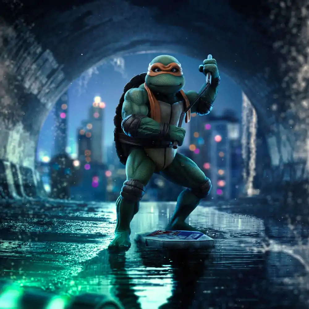 Teenage Mutant Ninja Turtles Art Scale Kip 1/10 Michelangelo 19 cm fotografija izdelka