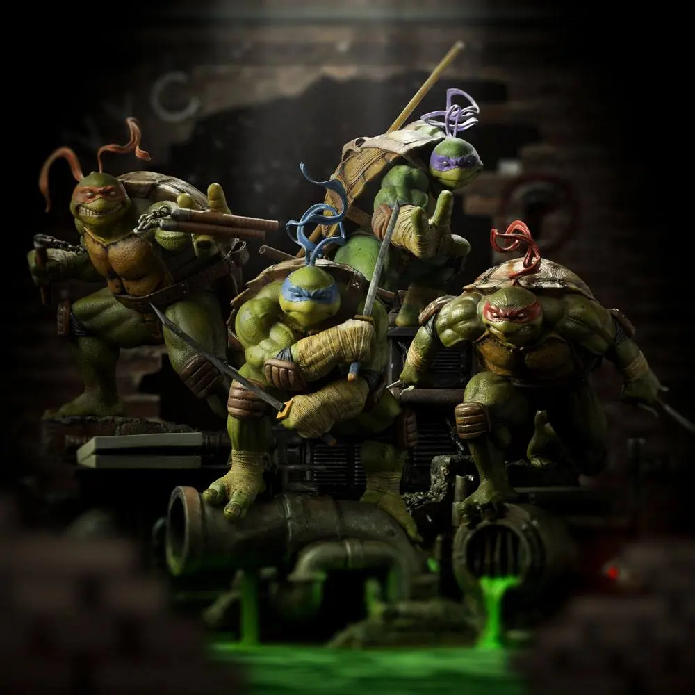Teenage Mutant Ninja Turtles Art Scale Kip 1/10 Michelangelo 25 cm fotografija izdelka