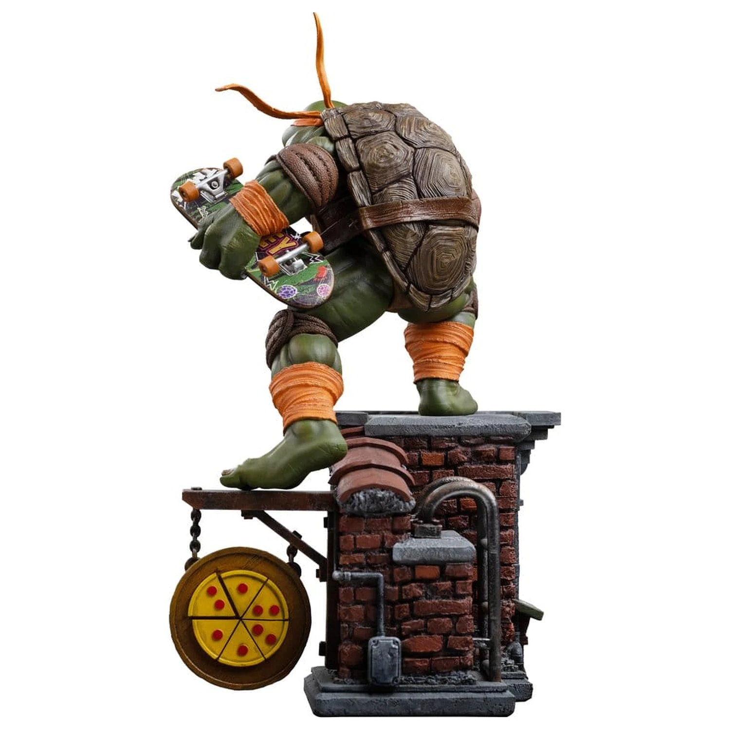Teenage Mutant Ninja Turtles Art Scale Kip 1/10 Michelangelo Unleashed 24 cm fotografija izdelka