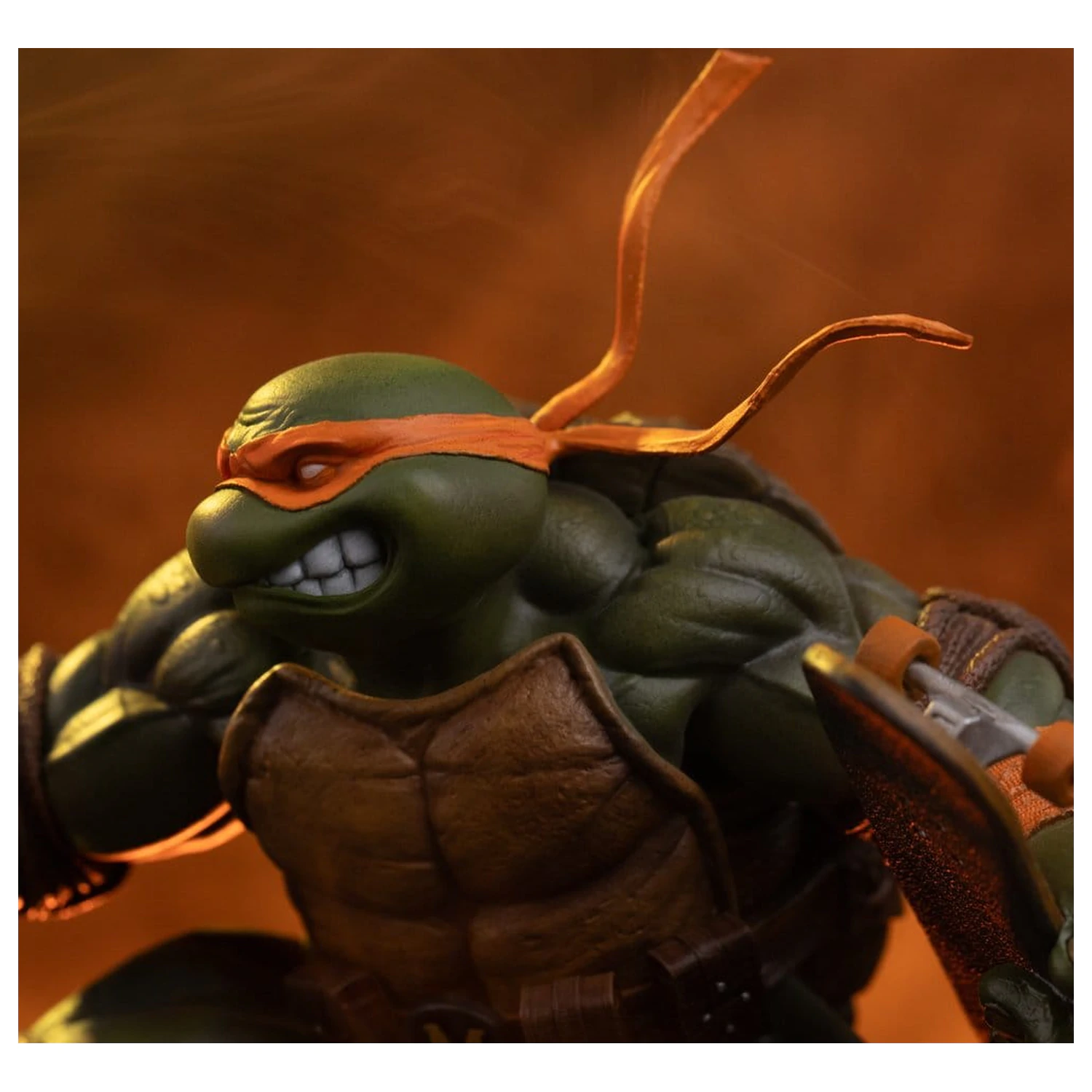 Teenage Mutant Ninja Turtles Art Scale Kip 1/10 Michelangelo Unleashed 24 cm fotografija izdelka