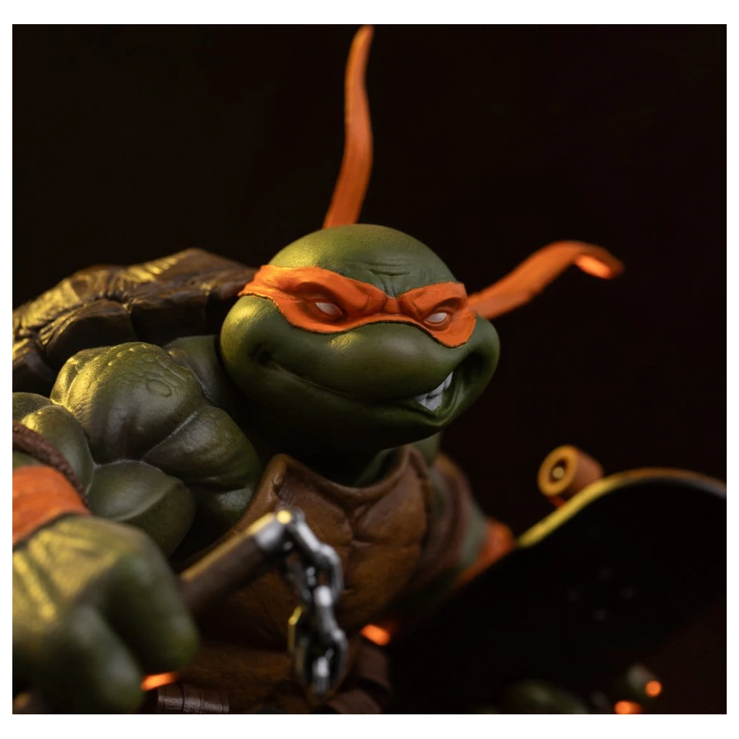 Teenage Mutant Ninja Turtles Art Scale Kip 1/10 Michelangelo Unleashed 24 cm fotografija izdelka