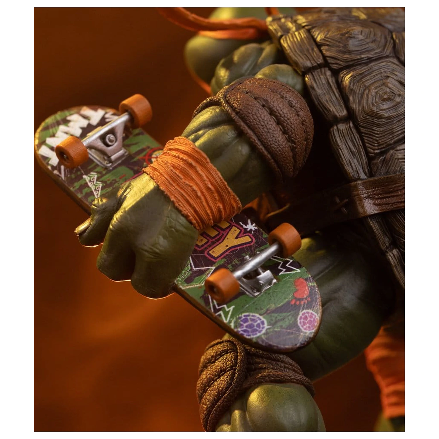 Teenage Mutant Ninja Turtles Art Scale Kip 1/10 Michelangelo Unleashed 24 cm fotografija izdelka