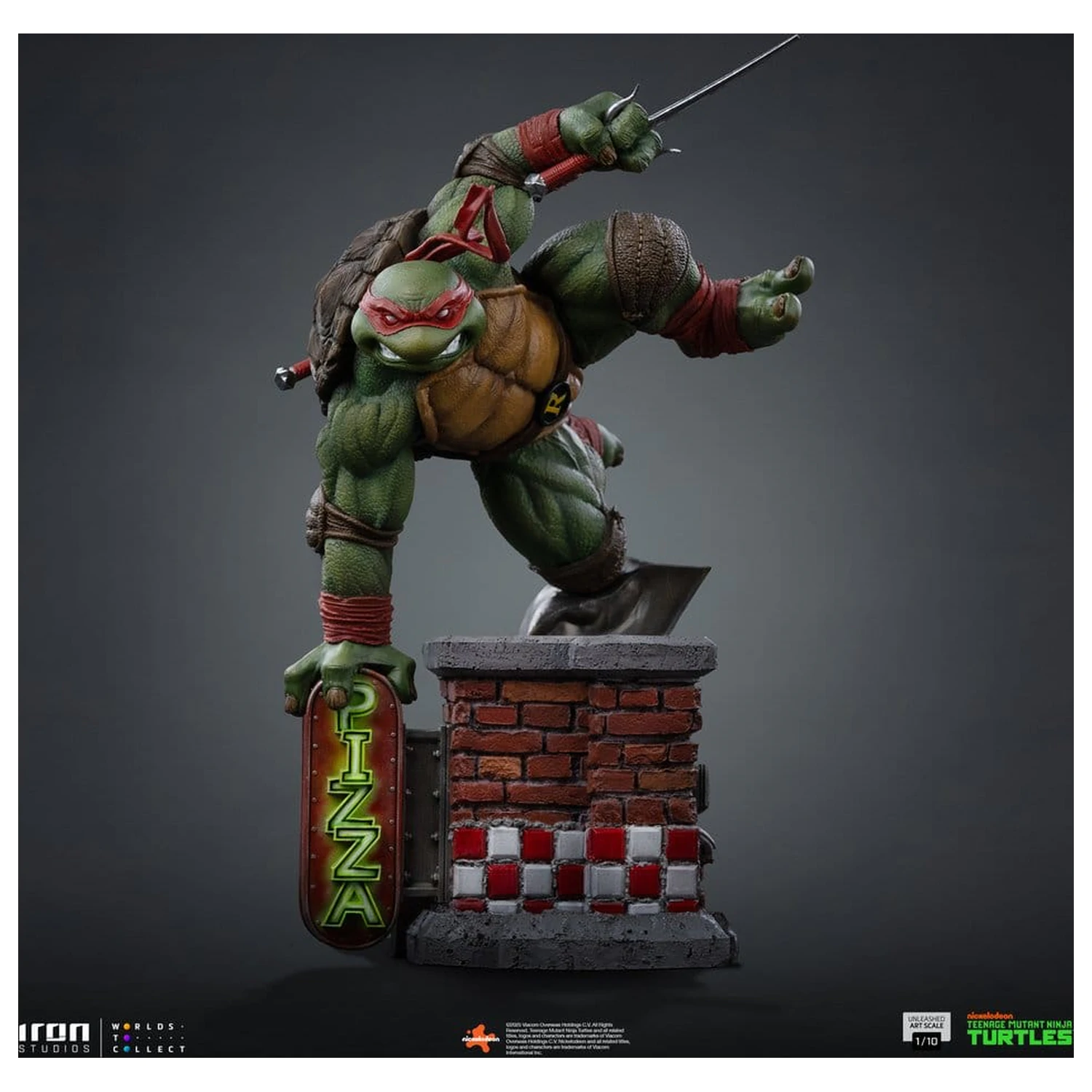 Teenage Mutant Ninja Turtles Art Scale Statue 1/10 Raphael 24 cm fotografija izdelka