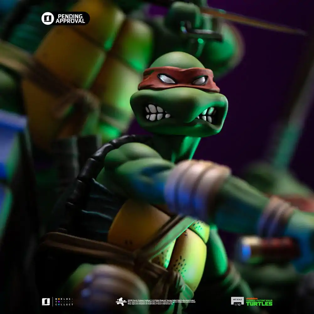 Teenage Mutant Ninja Turtles Umetniška figura, merilo 1/10 Teenage Mutant Ninja Turtles Kevin Eastman Version 24 cm fotografija izdelka