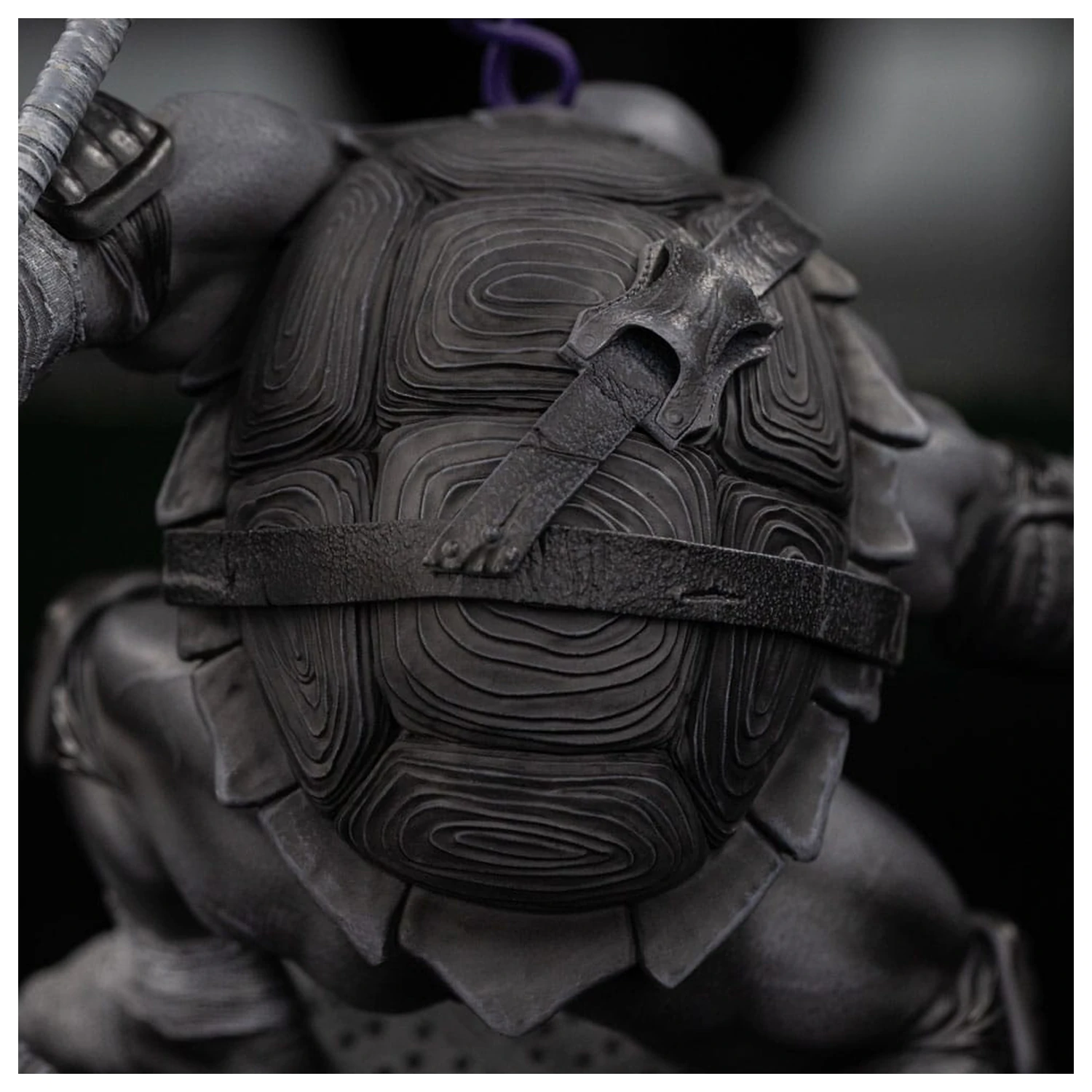 Teenage Mutant Ninja Turtles Kip umetniškega merila 1/10 Donatello Črno-bela različica 26 cm fotografija izdelka