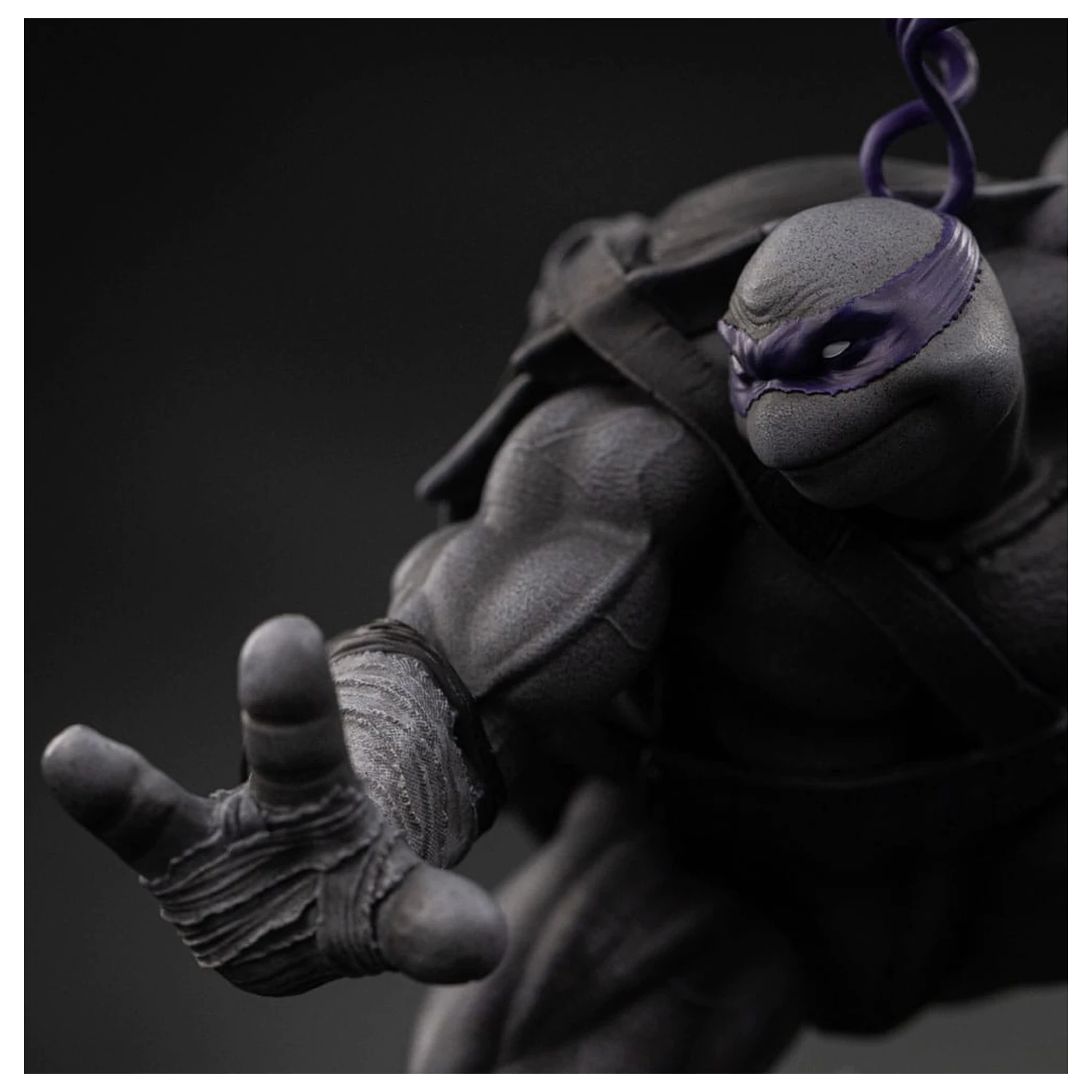 Teenage Mutant Ninja Turtles Kip umetniškega merila 1/10 Donatello Črno-bela različica 26 cm fotografija izdelka