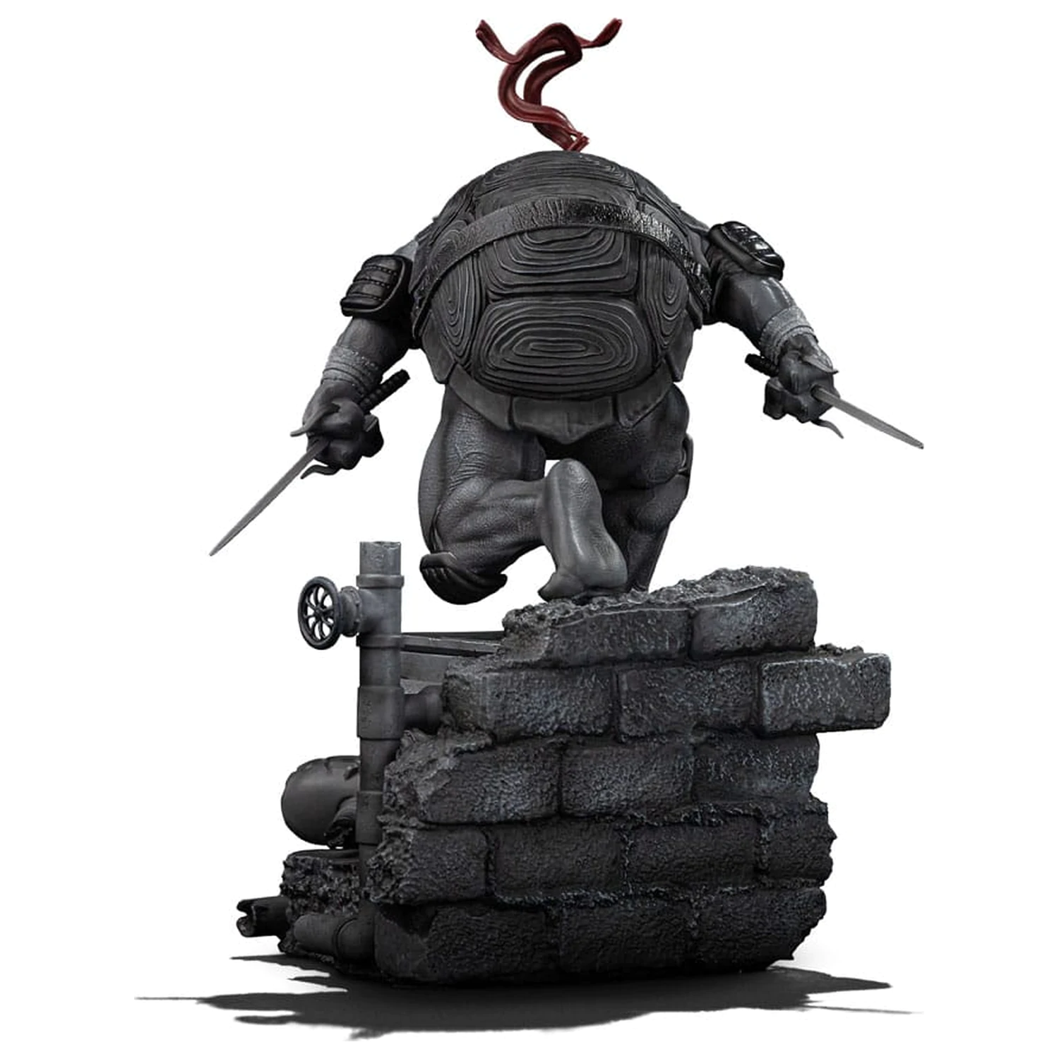 Teenage Mutant Ninja Turtles Art Scale kip 1/10 Raphael Black and White Variant 26 cm fotografija izdelka