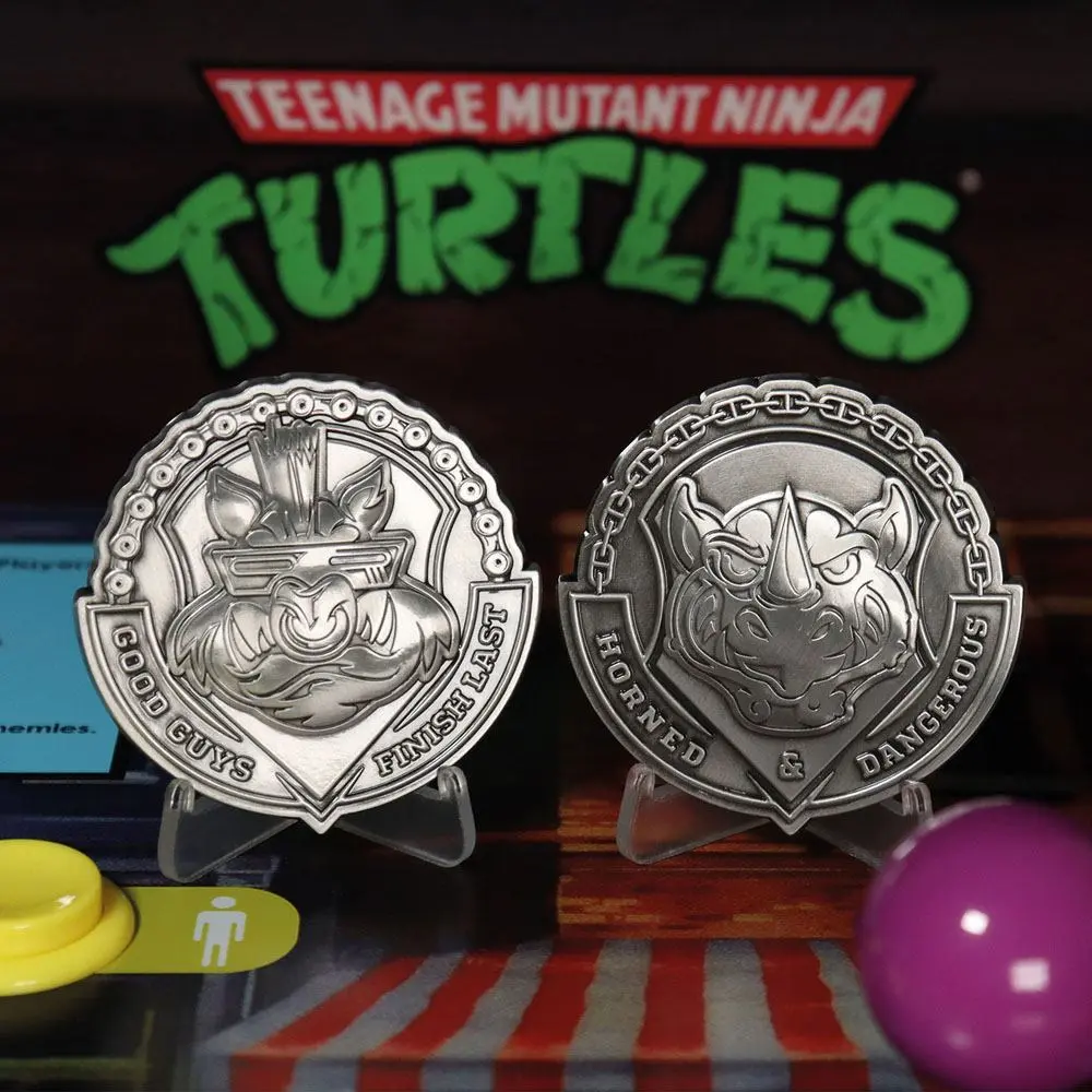 Teenage Mutant Ninja Turtles Medallion Set Bad Guys Limited Edition komplet medaljonov fotografija izdelka