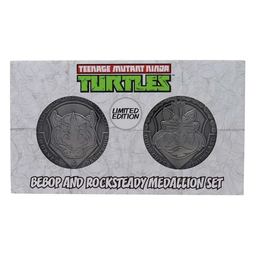 Teenage Mutant Ninja Turtles Medallion Set Bad Guys Limited Edition komplet medaljonov fotografija izdelka