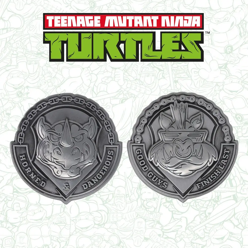 Teenage Mutant Ninja Turtles Medallion Set Bad Guys Limited Edition komplet medaljonov fotografija izdelka