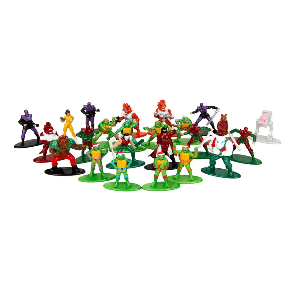 Teenage Mutant Ninja Turtles Battle Diecast Mini Figures Adventni Koledar Holiday 2024 fotografija izdelka