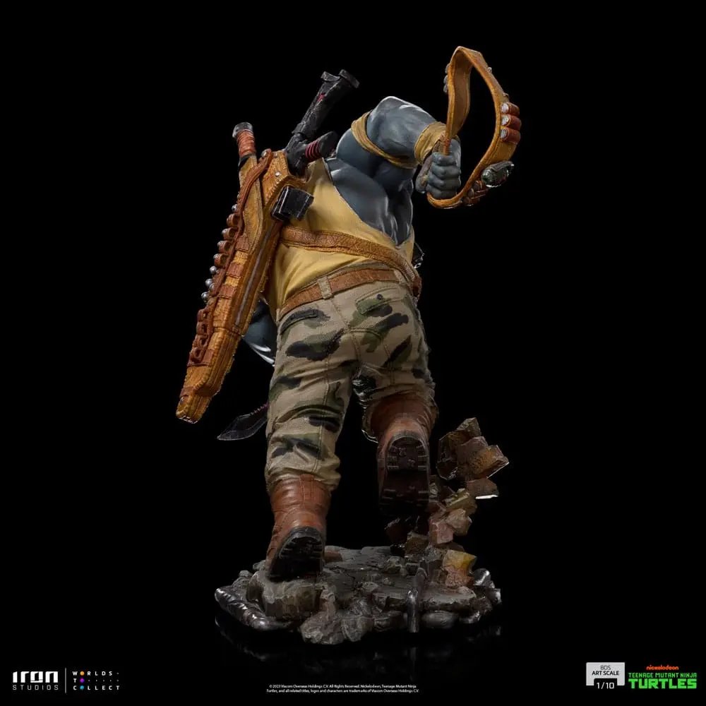 Želva Ninja najstnikov BDS umetniška figura v merilu 1/10 Rocksteady 24 cm fotografija izdelka