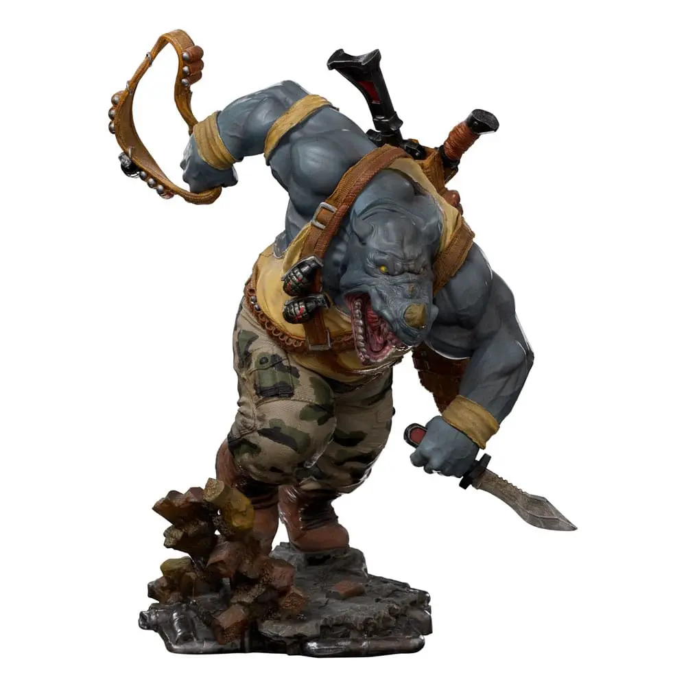 Želva Ninja najstnikov BDS umetniška figura v merilu 1/10 Rocksteady 24 cm fotografija izdelka