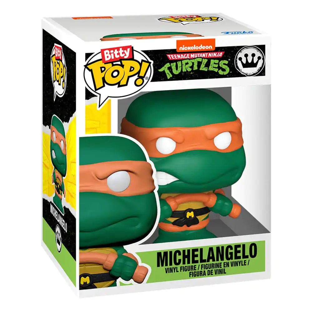 Teenage Mutant Ninja Turtles Bitty Funko POP! Bitty Box Display z 2 Vinilnima Figurama Sewer Lair fotografija izdelka
