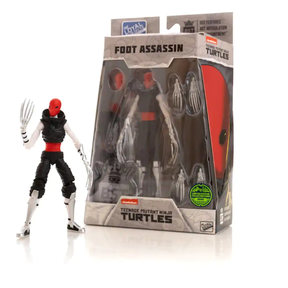 Teenage Mutant Ninja Turtles BST AXN Akcijska Figura Foot Assassin (IDW Comics) 13 cm fotografija izdelka