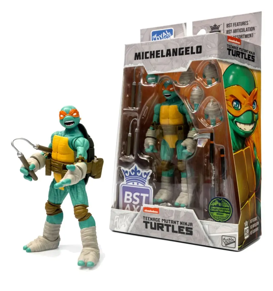 Teenage Mutant Ninja Turtles BST AXN akcijska figura Michelangelo (IDW Comics) 13 cm fotografija izdelka
