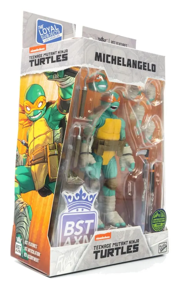 Teenage Mutant Ninja Turtles BST AXN akcijska figura Michelangelo (IDW Comics) 13 cm fotografija izdelka