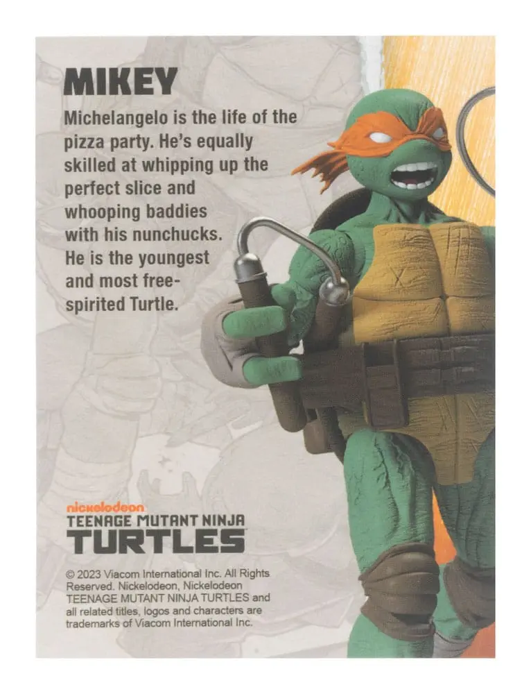 Teenage Mutant Ninja Turtles BST AXN akcijska figura Michelangelo (IDW Comics) 13 cm fotografija izdelka