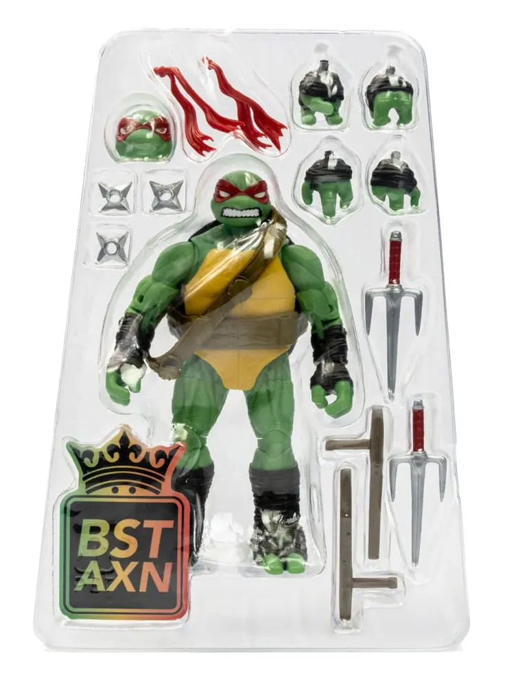 Teenage Mutant Ninja Turtles BST AXN akcijska figura Raphael (IDW Comics) 13 cm fotografija izdelka