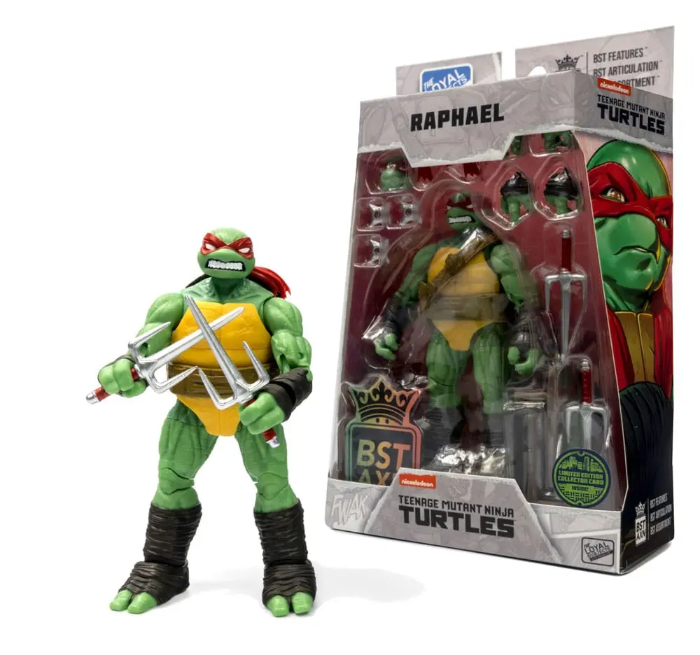 Teenage Mutant Ninja Turtles BST AXN akcijska figura Raphael (IDW Comics) 13 cm fotografija izdelka