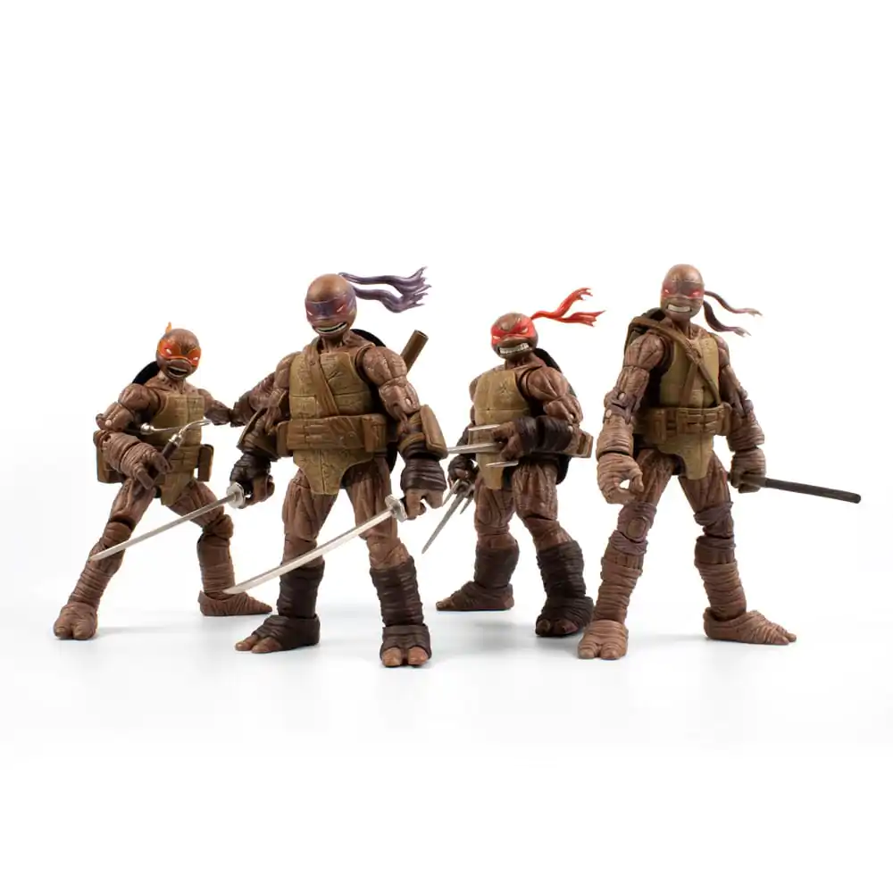 Teenage Mutant Ninja Turtles BST AXN akcijske figure - 4-Pack Zombie Turtle (IDW Comics) 13 cm fotografija izdelka