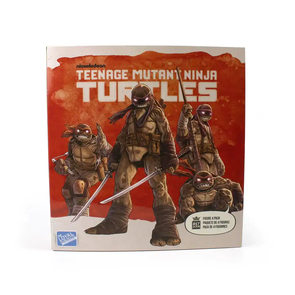 Teenage Mutant Ninja Turtles BST AXN akcijske figure - 4-Pack Zombie Turtle (IDW Comics) 13 cm fotografija izdelka