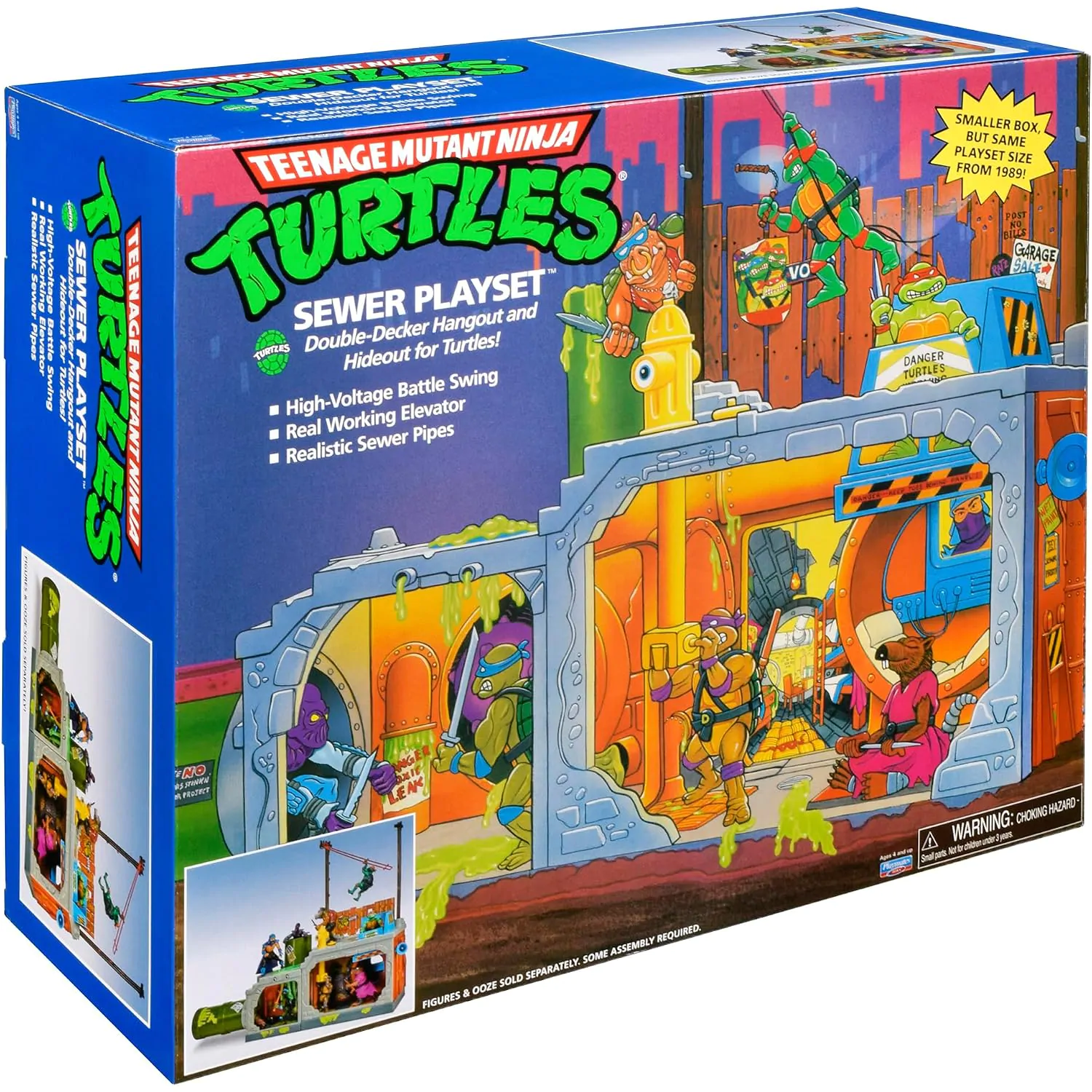 Teenage Mutant Ninja Turtles Building Secret Sewer Lid Igrača Mutant Module 30 cm fotografija izdelka