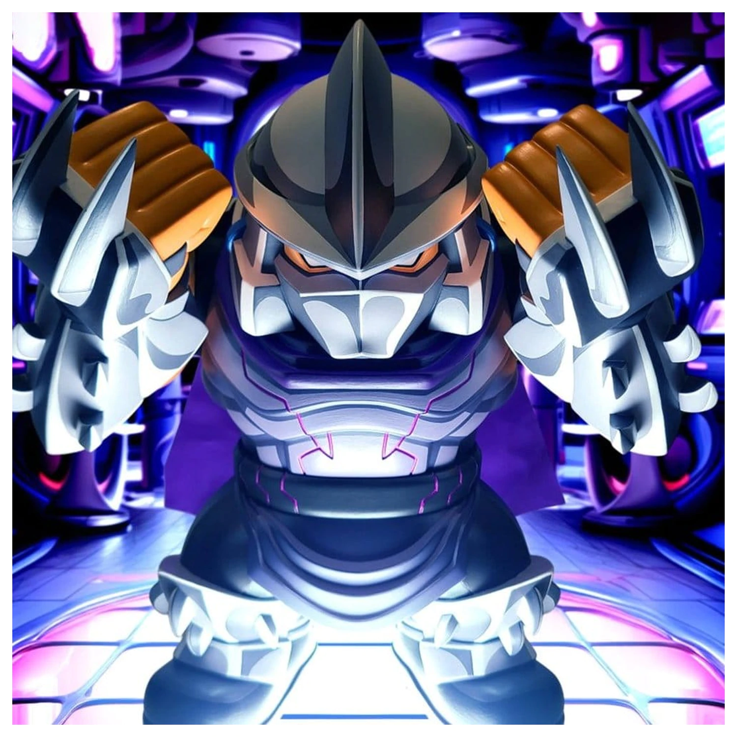 Teenage Mutant Ninja Turtles Bulkyz Vinilna figura Shredder 34 cm fotografija izdelka