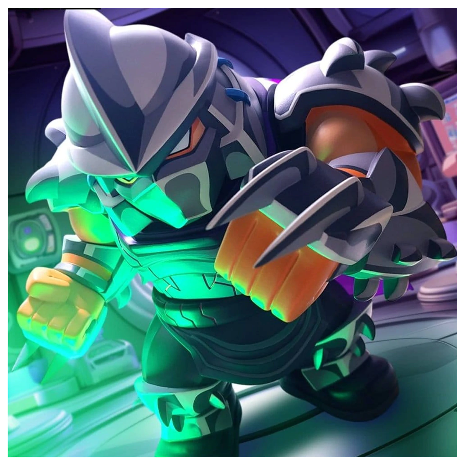 Teenage Mutant Ninja Turtles Bulkyz Vinilna figura Shredder 34 cm fotografija izdelka
