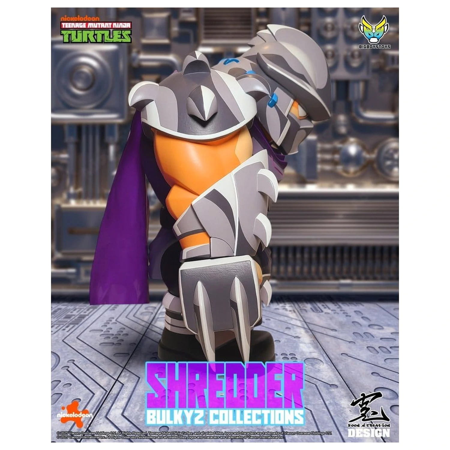 Teenage Mutant Ninja Turtles Bulkyz Vinilna figura Shredder 34 cm fotografija izdelka
