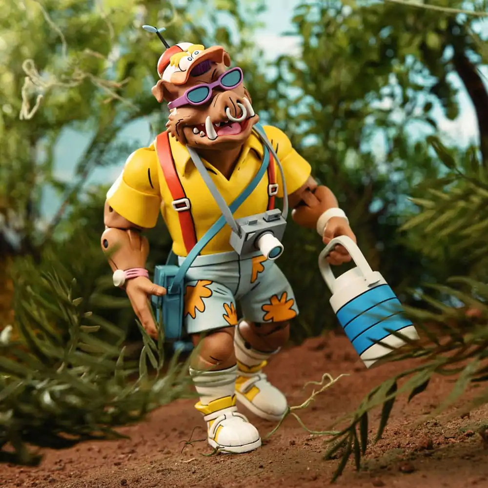 Teenage Mutant Ninja Turtles (Cartoon 1980) Akcijska Figura 2 Pack Vacation Bebop and Rocksteady 18 cm fotografija izdelka