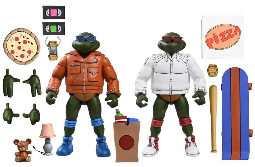 Teenage Mutant Ninja Turtles (Cartoon) Akcijska Figura Punk Leo in Punk Raph 2 Pack 18 cm fotografija izdelka