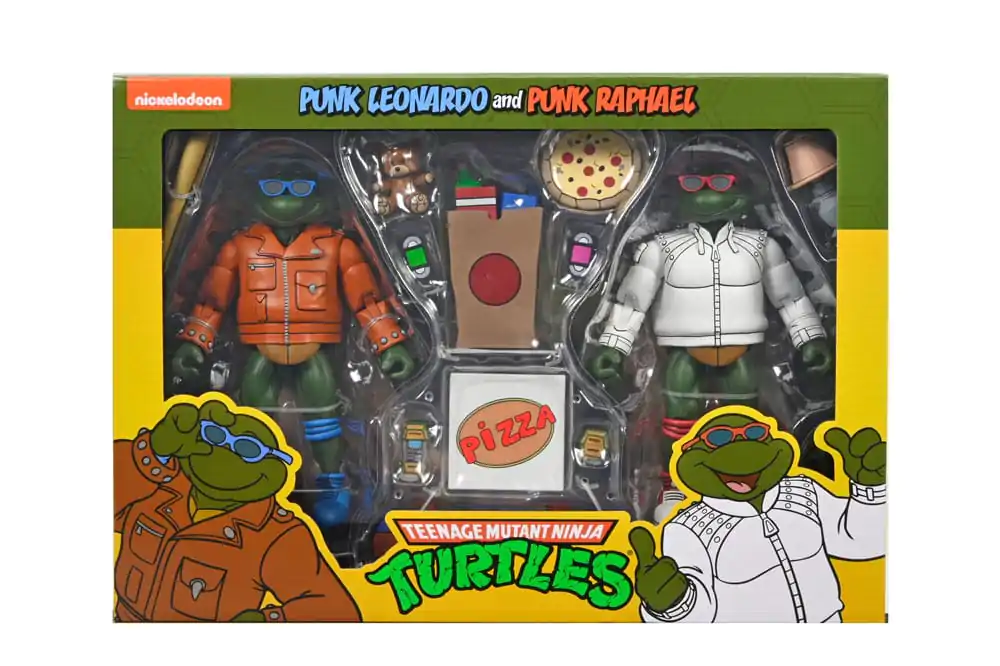 Teenage Mutant Ninja Turtles (Cartoon) Akcijska Figura Punk Leo in Punk Raph 2 Pack 18 cm fotografija izdelka