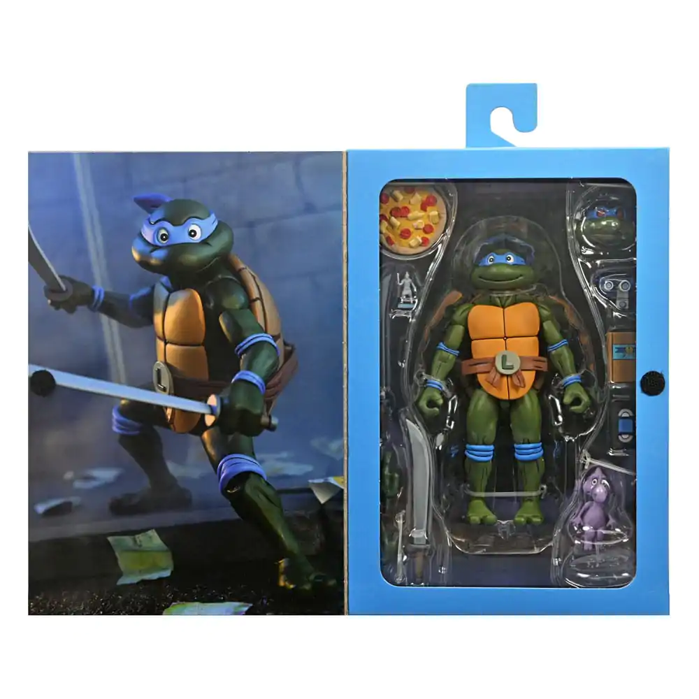 Teenage Mutant Ninja Turtles (Cartoon) Akcijska figura Ultimate Leonardo VHS 18 cm fotografija izdelka