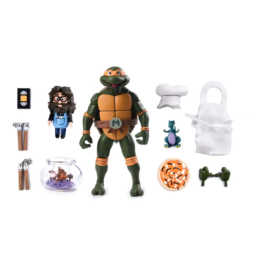 Teenage Mutant Ninja Turtles (Cartoon) Akcijska figura Ultimate Michelangelo VHS 18 cm fotografija izdelka