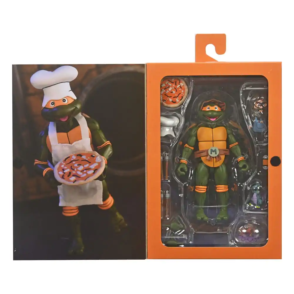 Teenage Mutant Ninja Turtles (Cartoon) Akcijska figura Ultimate Michelangelo VHS 18 cm fotografija izdelka