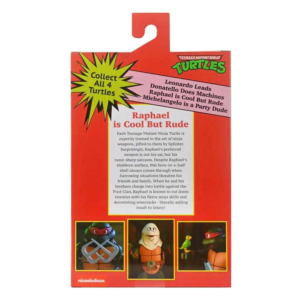 Teenage Mutant Ninja Turtles (Cartoon) akcijska figura Ultimate Raphael VHS 18 cm fotografija izdelka