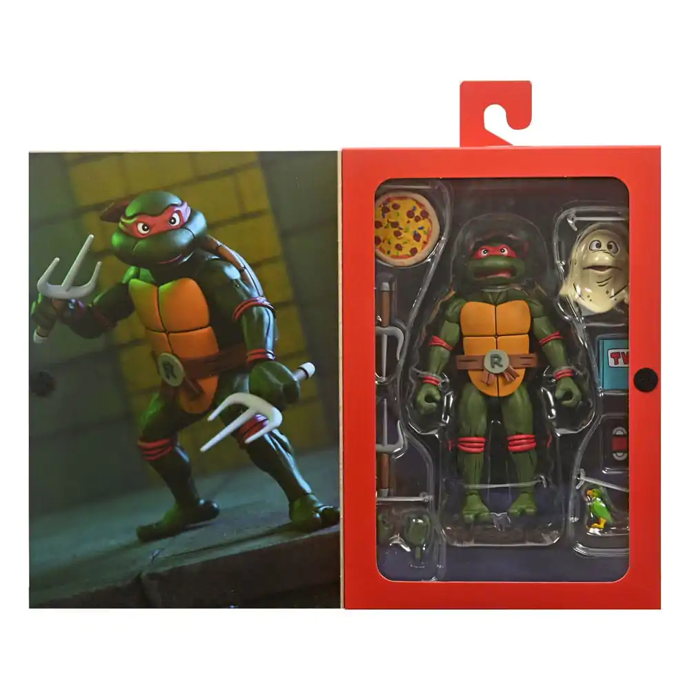 Teenage Mutant Ninja Turtles (Cartoon) akcijska figura Ultimate Raphael VHS 18 cm fotografija izdelka