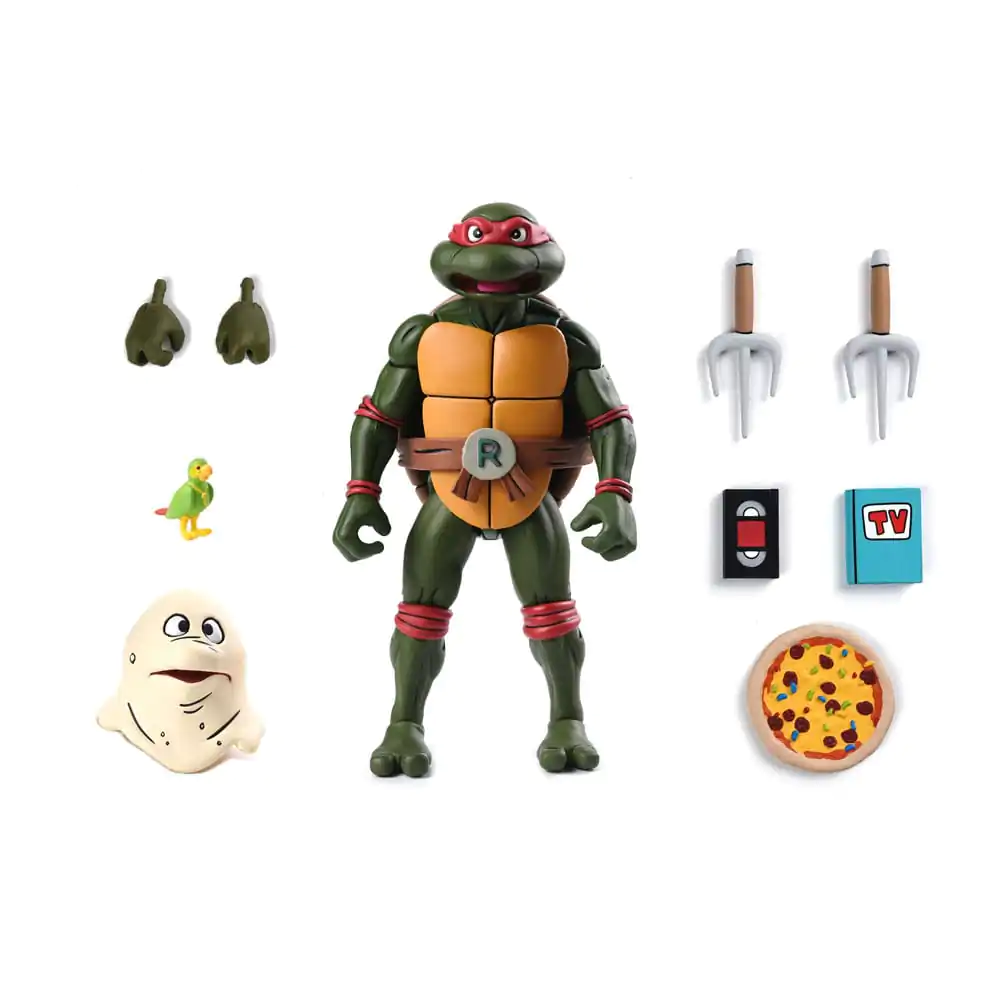 Teenage Mutant Ninja Turtles (Cartoon) akcijska figura Ultimate Raphael VHS 18 cm fotografija izdelka