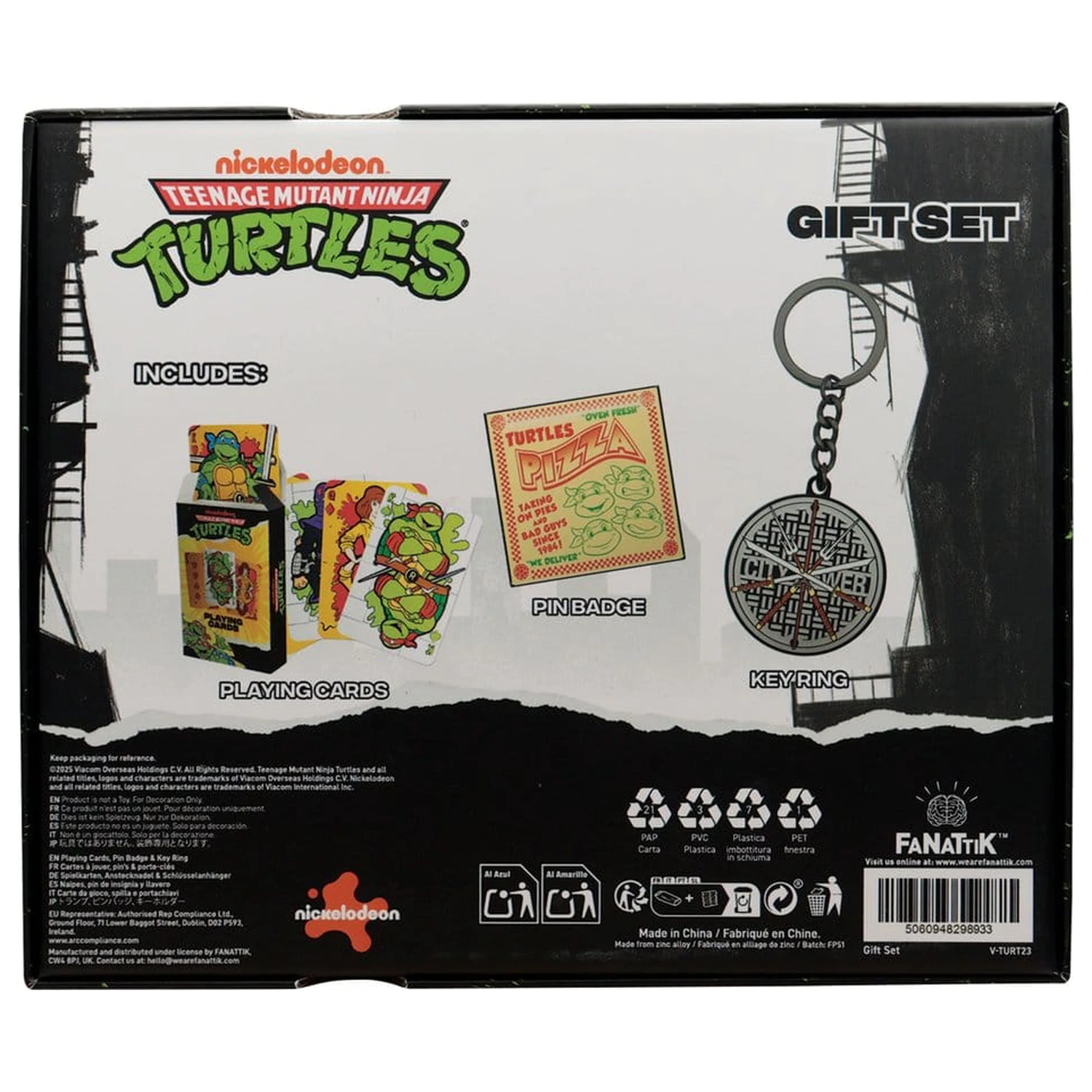Teenage Mutant Ninja Turtles darilni set Cowabunga fotografija izdelka