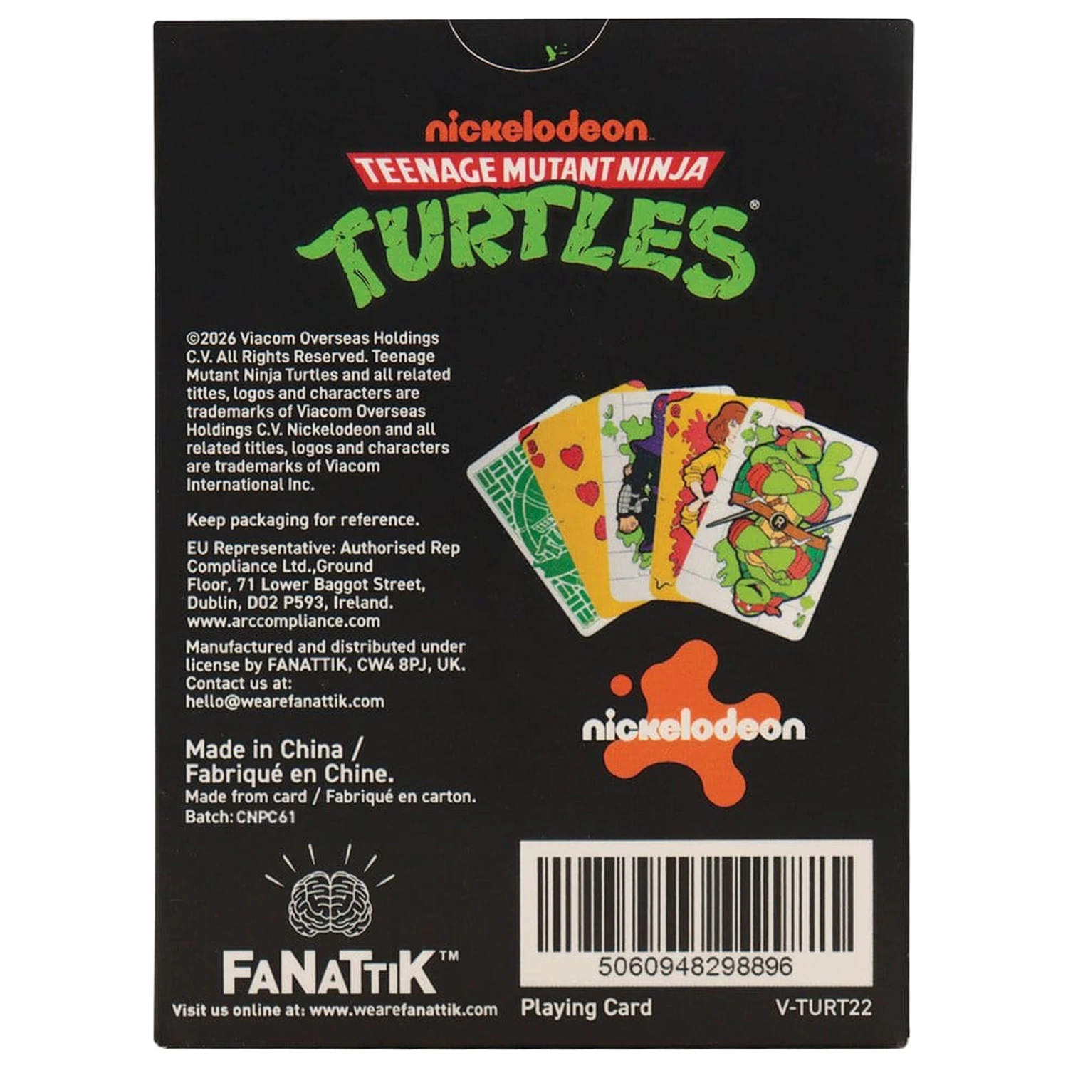 Teenage Mutant Ninja Turtles darilni set Cowabunga fotografija izdelka