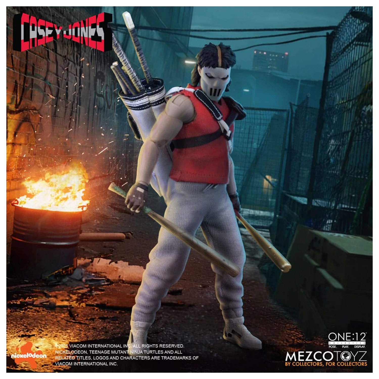 Teenage Mutant Ninja Turtles figura 1/12 Casey Jones 17 cm fotografija izdelka