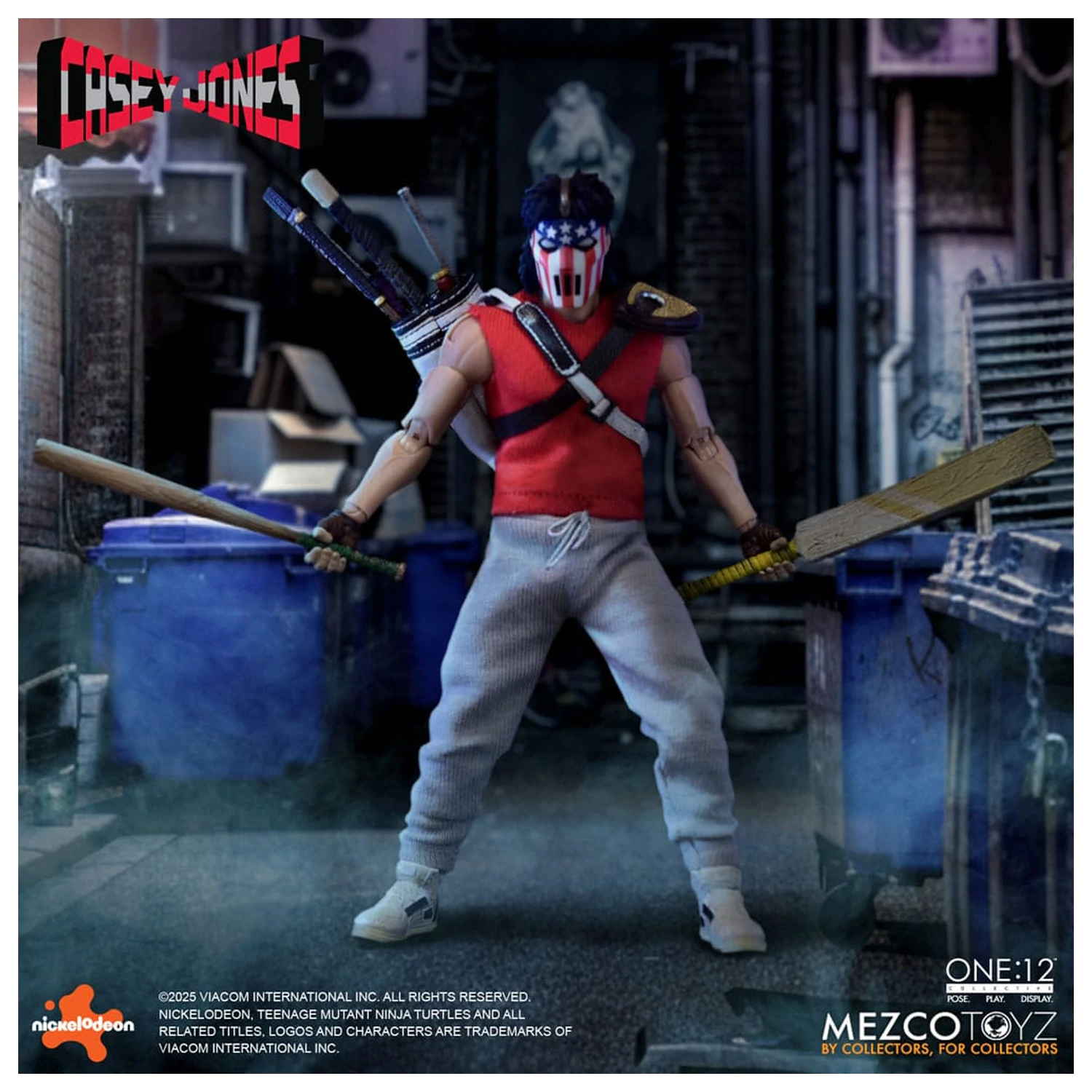 Teenage Mutant Ninja Turtles figura 1/12 Casey Jones 17 cm fotografija izdelka