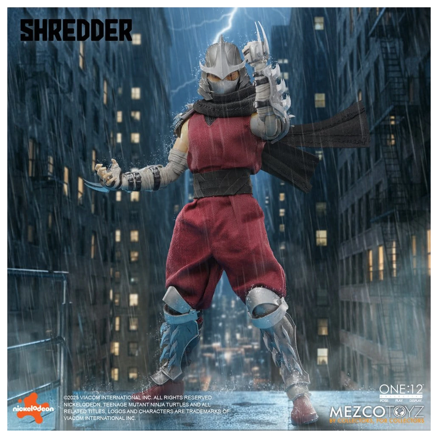 Teenage Mutant Ninja Turtles Figura 1/12 Shredder 17 cm fotografija izdelka