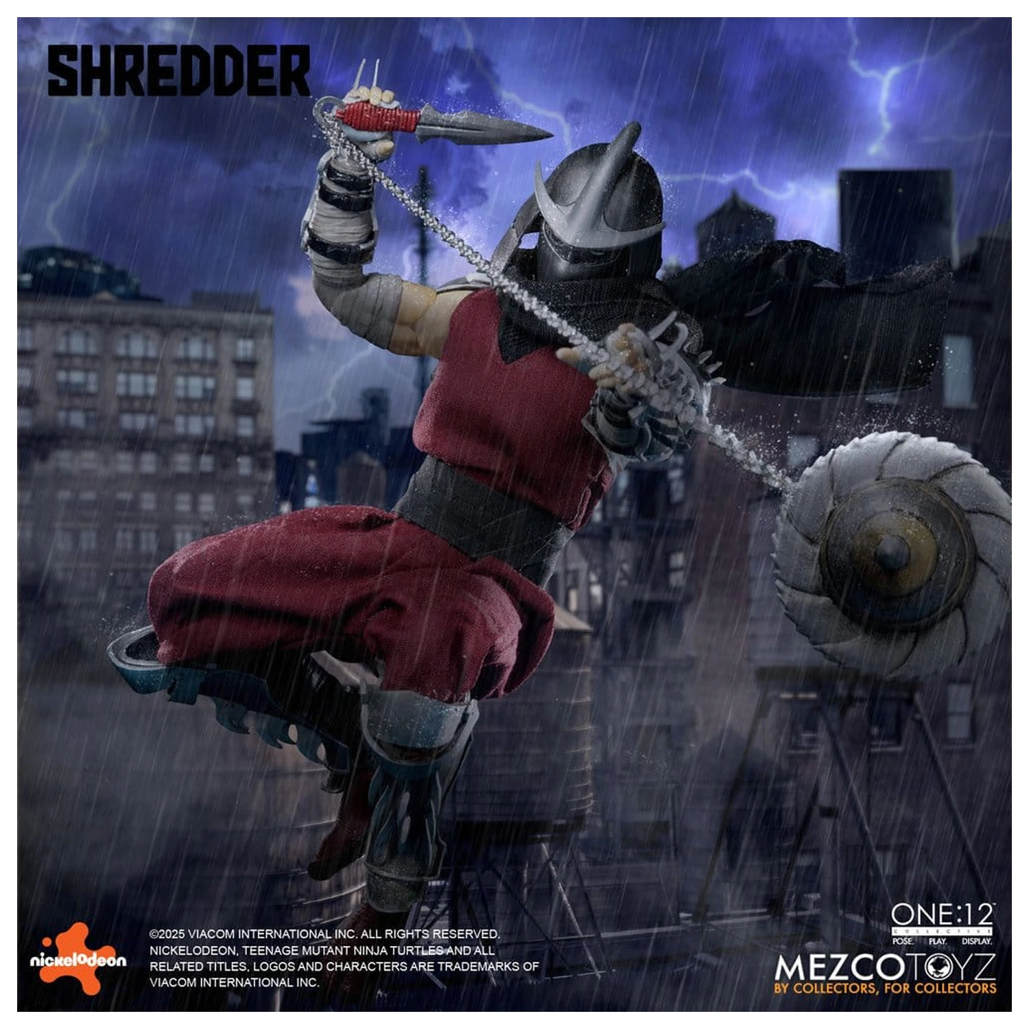 Teenage Mutant Ninja Turtles Figura 1/12 Shredder 17 cm fotografija izdelka