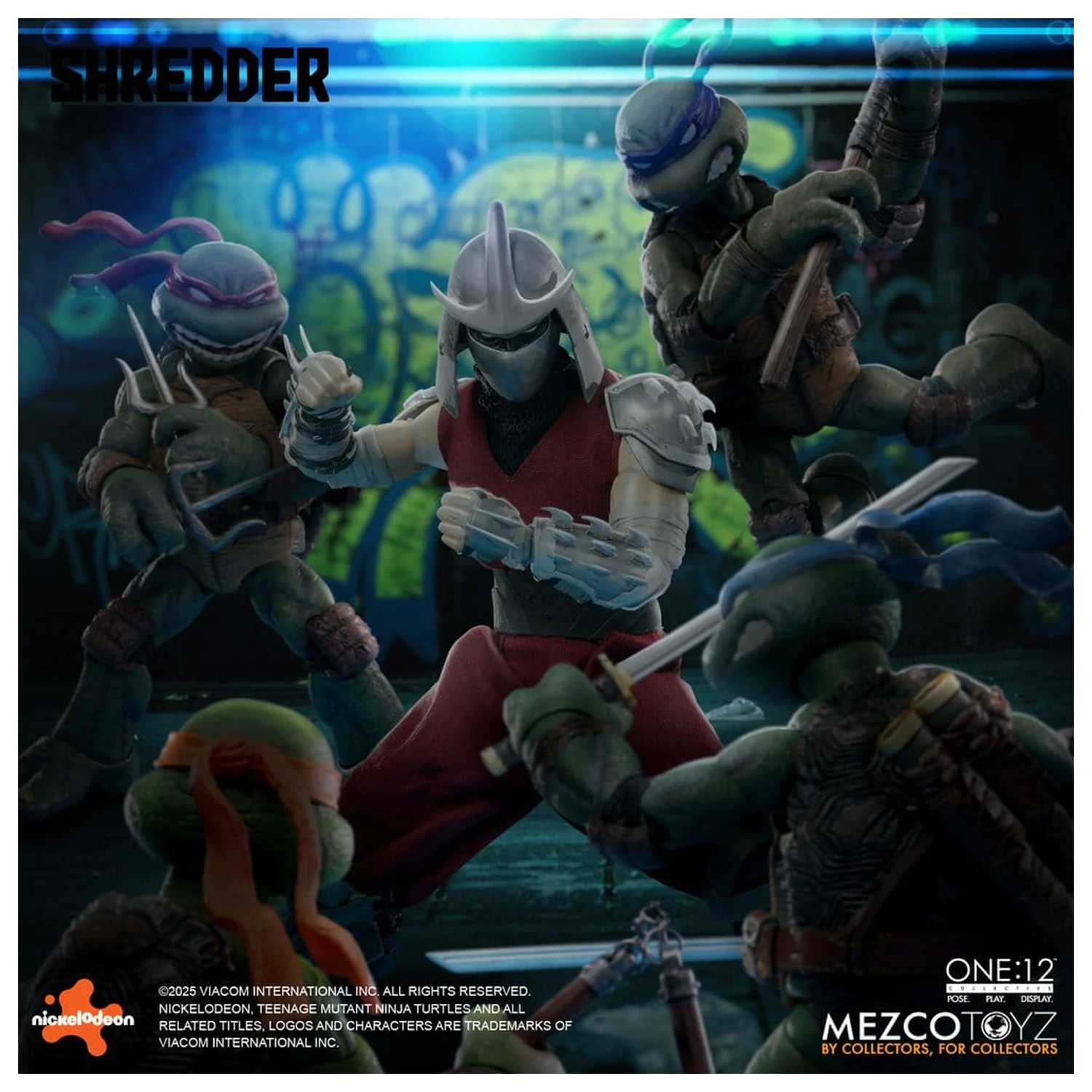 Teenage Mutant Ninja Turtles Figura 1/12 Shredder 17 cm fotografija izdelka